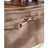 スエードフロントデザインハンドバッグ スエードバッグ | moment+ | 詳細画像10 