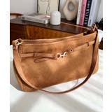 スエードフロントデザインハンドバッグ スエードバッグ | moment+ | 詳細画像12 