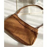 スエードフロントデザインハンドバッグ スエードバッグ | moment+ | 詳細画像13 