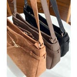 スエードフロントデザインハンドバッグ スエードバッグ | moment+ | 詳細画像18 