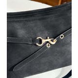 スエードフロントデザインハンドバッグ スエードバッグ | moment+ | 詳細画像3 