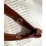 配色ステッチワンハンドラウンドショルダーバッグ | moment+ | 詳細画像15 