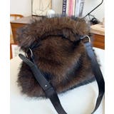 ベルトショルダーアニマルフェイクファーバッグ | moment+ | 詳細画像3 