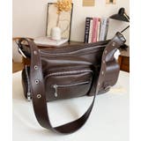 ベルトショルダーマルチポケットハンドバッグ | moment+ | 詳細画像11 