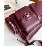 ベルトショルダーマルチポケットハンドバッグ | moment+ | 詳細画像20 