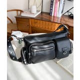 ベルトショルダーマルチポケットハンドバッグ | moment+ | 詳細画像3 