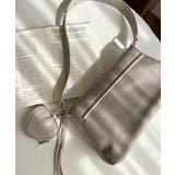 ハートチャーム付きギャザーデザインスタッズバッグ | moment+ | 詳細画像19 