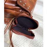 ハートチャーム付きギャザーデザインスタッズバッグ | moment+ | 詳細画像29 