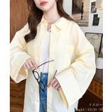 イエロー | ワイドスリーブオックスシャツ | moment+