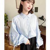 タックスリーブダブルリボンブラウス | moment+ | 詳細画像11 