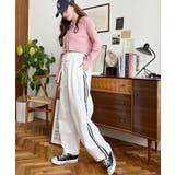 ナイロンパラシュートサイドラインパンツ | moment+ | 詳細画像7