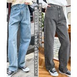 アシンメトリーストレートデニムパンツ | moment+ | 詳細画像2