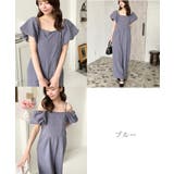 2WAYオフショルパフスリーブオールインワン | moment+ | 詳細画像8 