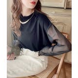 シアースリーブロングTシャツ | moment+ | 詳細画像9