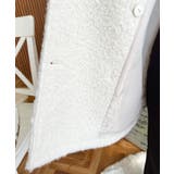 2WAYアレンジカラーPコートリングフェイクウール | moment+ | 詳細画像20 