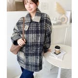 2WAYアレンジカラーPコートリングフェイクウール | moment+ | 詳細画像39 