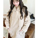 2WAYアレンジカラーPコートリングフェイクウール | moment+ | 詳細画像66 