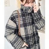 ブラック系その他 | 2WAYアレンジカラーPコートリングフェイクウール | moment+