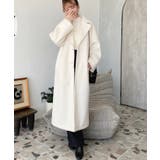 ロングチェスターシャギーコート | moment+ | 詳細画像10 