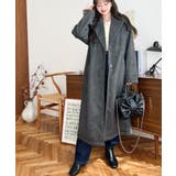 ロングチェスターシャギーコート | moment+ | 詳細画像22 