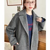 ロングチェスターシャギーコート | moment+ | 詳細画像24 