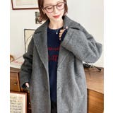 ロングチェスターシャギーコート | moment+ | 詳細画像25 