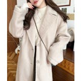 ロングチェスターシャギーコート | moment+ | 詳細画像29 