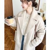 ロングチェスターシャギーコート | moment+ | 詳細画像31 