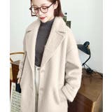 ロングチェスターシャギーコート | moment+ | 詳細画像37 