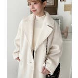 ロングチェスターシャギーコート | moment+ | 詳細画像7 