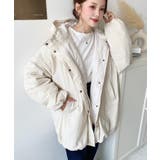 シャカシャカナイロン裏キルトモンスターパーカージャケット | moment+ | 詳細画像17 