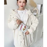 シャカシャカナイロン裏キルトモンスターパーカージャケット | moment+ | 詳細画像18 