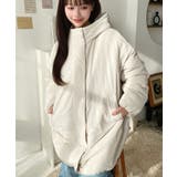 シャカシャカナイロン裏キルトモンスターパーカージャケット | moment+ | 詳細画像22 