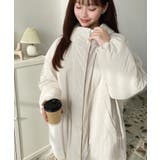 シャカシャカナイロン裏キルトモンスターパーカージャケット | moment+ | 詳細画像23 