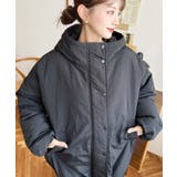 シャカシャカナイロン裏キルトモンスターパーカージャケット | moment+ | 詳細画像25 