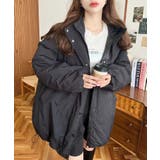 シャカシャカナイロン裏キルトモンスターパーカージャケット | moment+ | 詳細画像29 