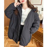 シャカシャカナイロン裏キルトモンスターパーカージャケット | moment+ | 詳細画像30 