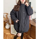 シャカシャカナイロン裏キルトモンスターパーカージャケット | moment+ | 詳細画像33 