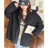 シャカシャカナイロン裏キルトモンスターパーカージャケット | moment+ | 詳細画像35 