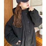 シャカシャカナイロン裏キルトモンスターパーカージャケット | moment+ | 詳細画像38 