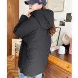 シャカシャカナイロン裏キルトモンスターパーカージャケット | moment+ | 詳細画像40 