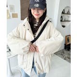 シャカシャカナイロン裏キルトモンスターパーカージャケット | moment+ | 詳細画像5 