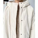 シャカシャカナイロン裏キルトモンスターパーカージャケット | moment+ | 詳細画像6 