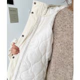 シャカシャカナイロン裏キルトモンスターパーカージャケット | moment+ | 詳細画像7 