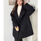 フェイクリングウールルーズシルエットテーラードジャケット | moment+ | 詳細画像21 