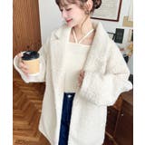 アイボリー | フェイクリングウールルーズシルエットテーラードジャケット | moment+