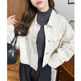 デニムショートジャケット/ショートGジャンヘビーウェイト | moment+ | 詳細画像10 