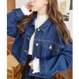 デニムショートジャケット/ショートGジャンヘビーウェイト | moment+ | 詳細画像15 