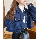 デニムショートジャケット/ショートGジャンヘビーウェイト | moment+ | 詳細画像16 