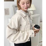 デニムショートジャケット/ショートGジャンヘビーウェイト | moment+ | 詳細画像3 